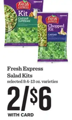 Mariano's Fresh Express Salad Kits offer