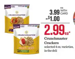 Mariano's Crunchmaster Crackers offer