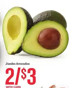 Mariano's Jumbo Avocados offer