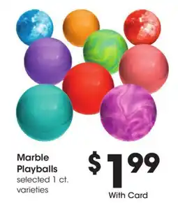 Mariano's Marble Playballs offer
