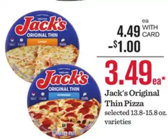 Mariano's Jack's Original Thin Pizza offer