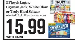 Mariano's 3 Floyds Lager, Cayman Jack, White Claw offer