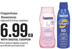 Mariano's Coppertone Sunscreen offer