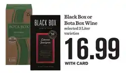 Mariano's Black Box or Bota Box Wine offer