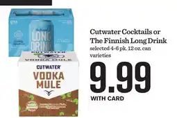 Mariano's Cutwater Cocktails or The Finnish Long Drink offer