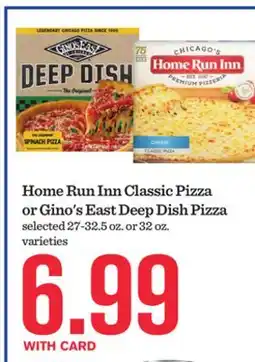 Mariano's Home Run Inn Classic Pizza or Gino's East Deep Dish Pizza offer