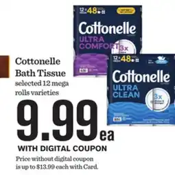 Mariano's Cottonelle Bath Tissue offer
