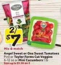 Winn Dixie Angel Sweet or One Sweet Tomatoes offer