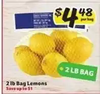Winn Dixie 2 lb Bag Lemons offer