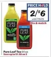 Winn Dixie Pure Leaf Tea offer