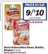 Winn Dixie Hartz Delectables Stews, Broths, Bisques offer
