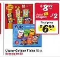 Winn Dixie Utz or Golden Flake offer