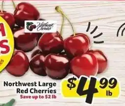 Winn Dixie Northwest Large Red Cherries offer