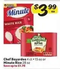 Winn Dixie Chef Boyardee or Minute Rice offer