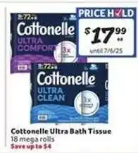 Winn Dixie Cottonelle Ultra Bath Tissue offer