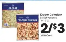 Kroger Kroger Coleslaw offer