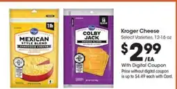 Kroger Kroger Cheese offer