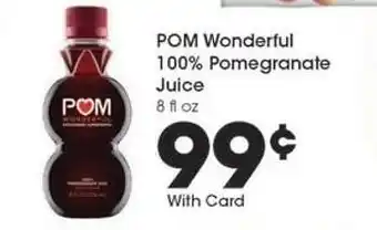 Kroger POM Wonderful 100% Pomegranate Juice offer