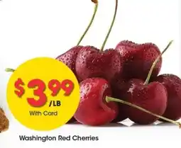 Kroger Washington Red Cherries offer