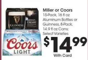 Kroger Miller or Coors offer