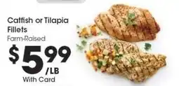 Kroger Catfish or Tilapia Fillets offer