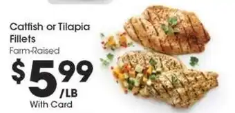 Kroger Catfish or Tilapia Fillets offer