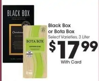 Kroger Black Box or Bota Box offer