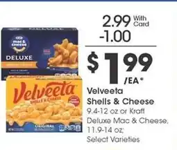 Kroger Velveeta Shells & Cheese offer