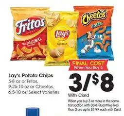 Kroger Lay's Potato Chips offer