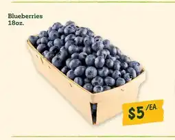 Sprouts Farmers Market Blueberries offer