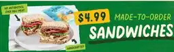 Sprouts Farmers Market SANDWICHES offer