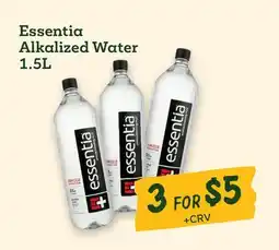 Sprouts Farmers Market Essentia Alkalized Water offer