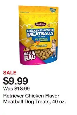 Tractor Supply Company Retriever Chicken Flavor Meatball Dog Treats, 40 oz offer