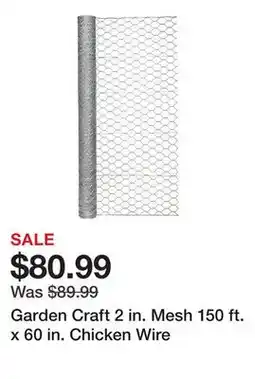 Tractor Supply Company Garden Craft 2 in. Mesh 150 ft. x 60 in. Chicken Wire offer