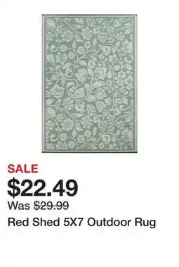 Tractor Supply Company Red Shed 5X7 Outdoor Rug offer