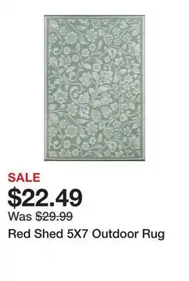 Tractor Supply Company Red Shed 5X7 Outdoor Rug offer
