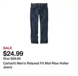 Tractor Supply Company Carhartt Men's Relaxed Fit Mid-Rise Holter Jeans offer