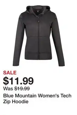 Tractor Supply Company Blue Mountain Women's Tech Zip Hoodie offer