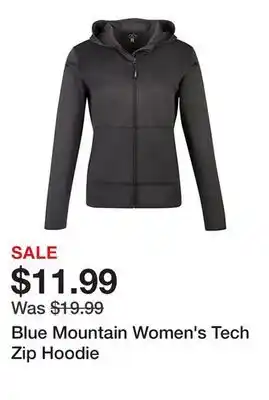 Tractor Supply Company Blue Mountain Women's Tech Zip Hoodie offer