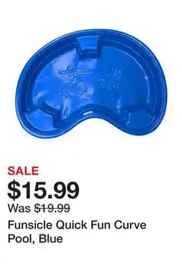 Tractor Supply Company Funsicle Quick Fun Curve Pool, Blue offer