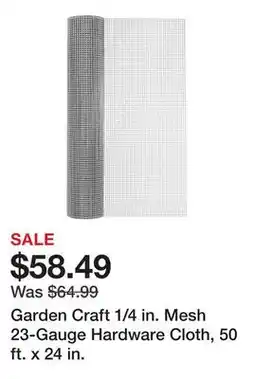 Tractor Supply Company Garden Craft 1/4 in. Mesh 23-Gauge Hardware Cloth, 50 ft. x 24 in offer