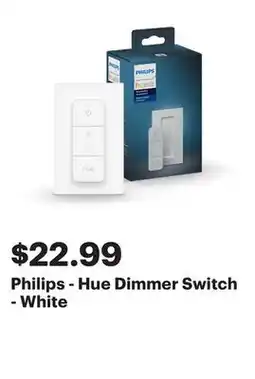 Best Buy Philips - Hue Dimmer Switch - White offer