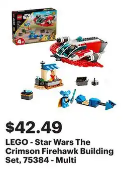 Best Buy LEGO - Star Wars The Crimson Firehawk Building Set, 75384 - Multi offer