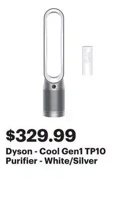 Best Buy Dyson - Cool Gen1 TP10 Purifier - White/Silver offer