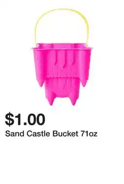 Five Below Sand Castle Bucket 71oz offer