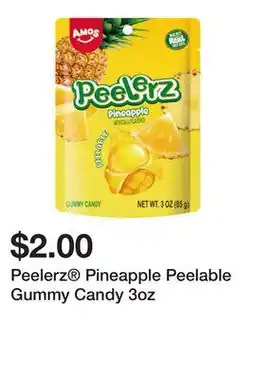 Five Below Peelerz Pineapple Peelable Gummy Candy 3oz offer