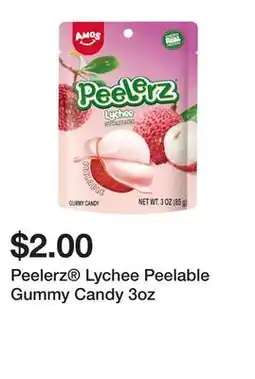 Five Below Peelerz Lychee Peelable Gummy Candy 3oz offer