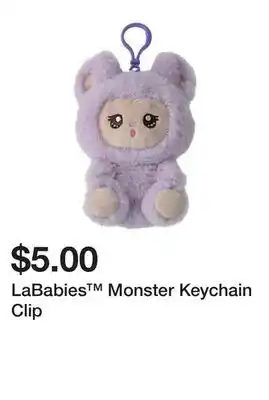 Five Below LaBabies Monster Keychain Clip offer