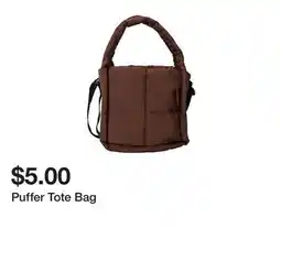Five Below Puffer Tote Bag offer