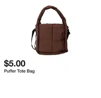 Five Below Puffer Tote Bag offer